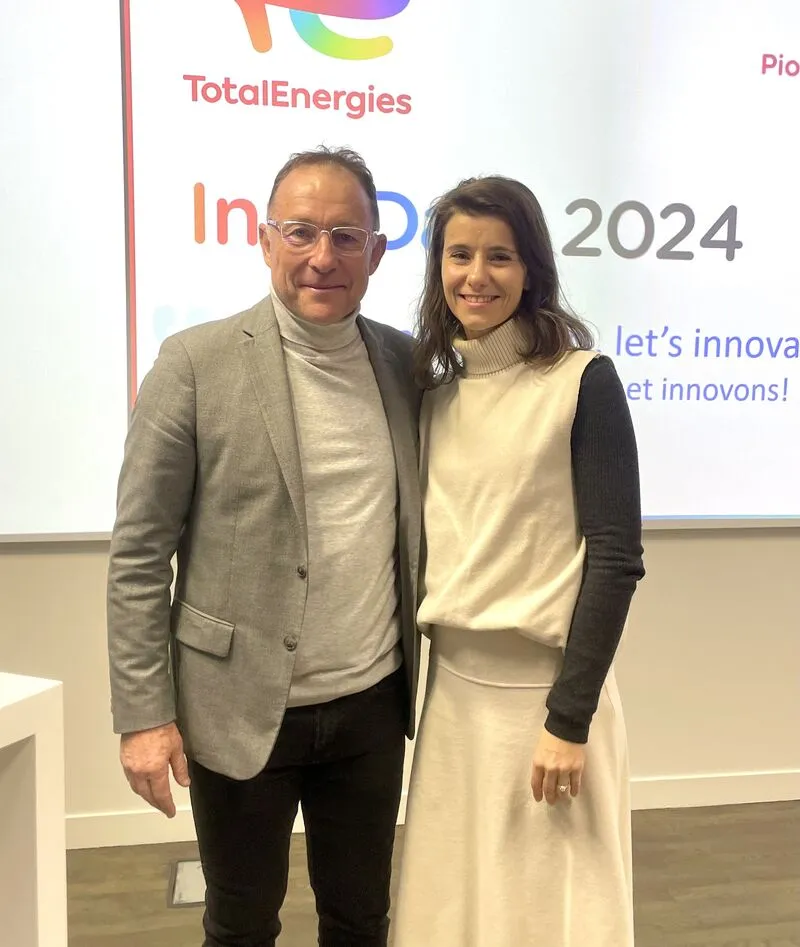 Jean-Pierre Papin en conférence chez TotalEnergies : une leçon de vie et de football.